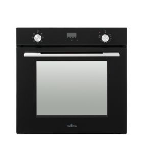 Willow 68L Built In Oven with Digital Timer WOF60DBK - Black