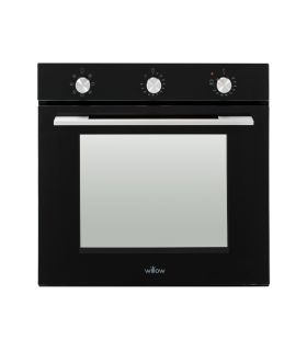 Willow 60cm Fan Assisted Oven WOF60BK - Black