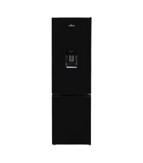 Willow 250L Fridge Freezer with Water Dispenser WFFD250CDX - Dark Inox