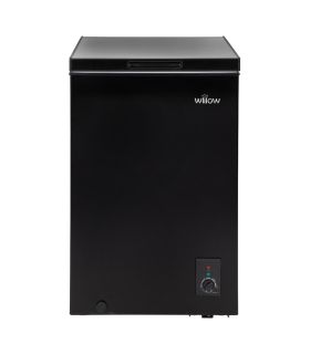 Willow 99L Chest Freezer W99CFB - Black