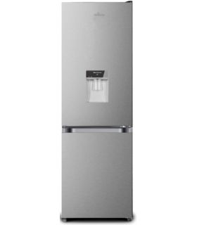 Willow 250L Fridge Freezer with Water Dispenser WFFD250CX - Inox