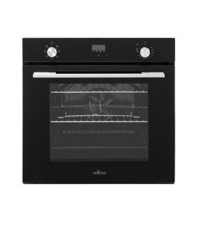 Willow 68L Built In Oven with Digital Timer WOF60DBK - Black