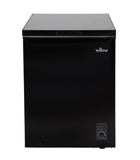 Willow 141L Chest Freezer W142CFB - Black