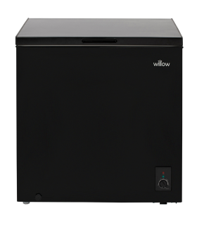 Willow 199L Chest Freezer W198CFB - Black