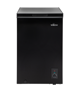 Willow 99L Chest Freezer W99CFB - Black