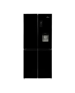 Willow 415L American Style Fridge Freezer WSBES4MDB - Black