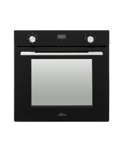 Willow 68L Built In Oven with Digital Timer WOF60DBK - Black