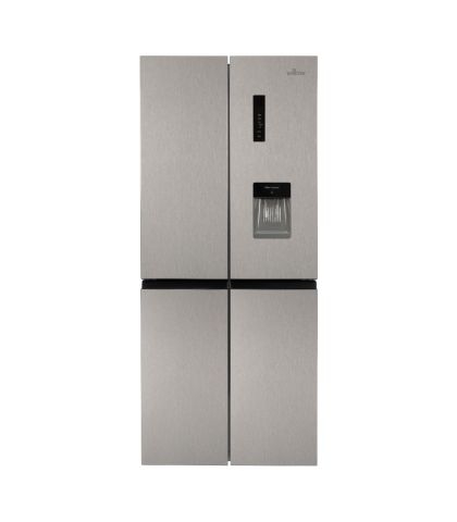Willow 415L American Style Fridge Freezer WSBES4MDX - Inox
