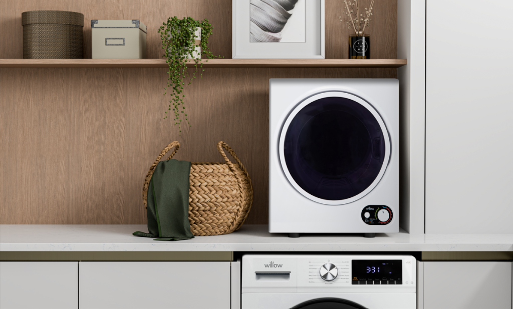 white Willow vented tumble dryer