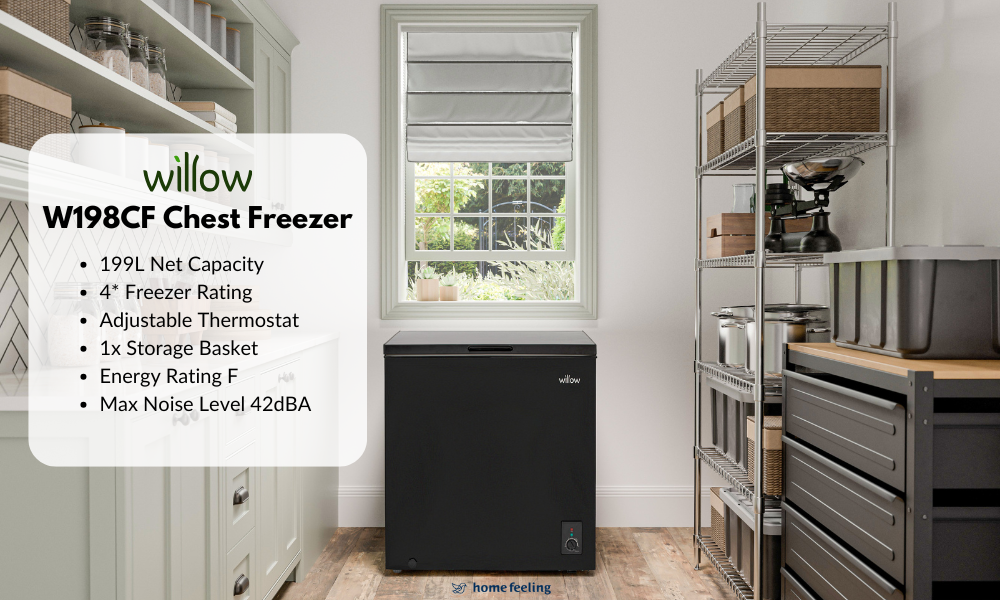 Willow 199L chest freezer